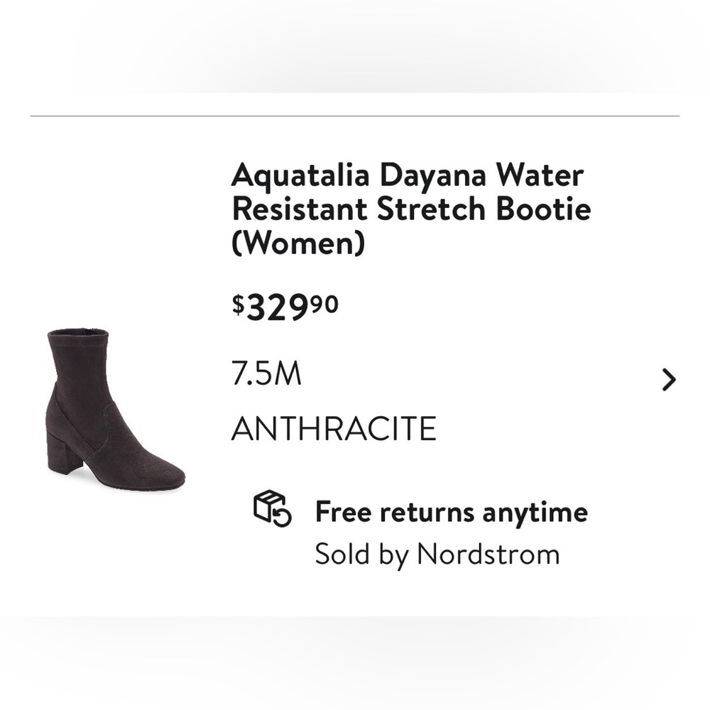 Aquatalia Water Resistant Stretch Bootie